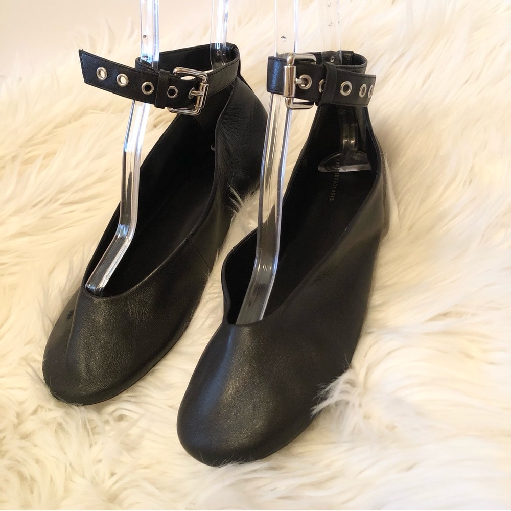 By Anthropologie Ankle Strap Flats - Picture 3 of 10